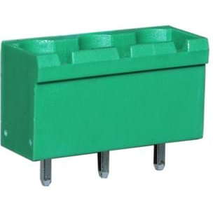 CamdenBoss Ltd-CTBP9508/3 Steckverbinderleisten und Leiterplattenbuchsen Conn Shrouded Header (4 Sides) M 3 POS 7.62mm Solder ST Top Entry Thru-Hole