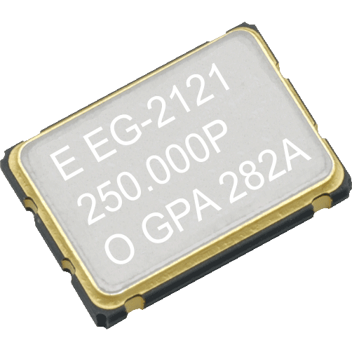 Epson Electronics America-EG-2121CA 200.0000M-PHPAB SMD-Quarzoszillator Oscillator XO 200MHz ±100ppm LVPECL 55% 2.5V 6-Pin CSMD Bulk