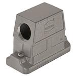 Hood 90° 16B Shell Size Powder Die Cast Aluminum Screw Lock Han®