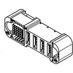Conn Power RCP 4Power/25Signal POS Press Fit ST Thru-Hole 57 Terminal 1 Port EXTreme Ten60Power™ Tray