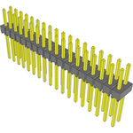 Conn Unshrouded Header HDR 36 POS 2.54mm Solder ST Top Entry Thru-Hole Bulk