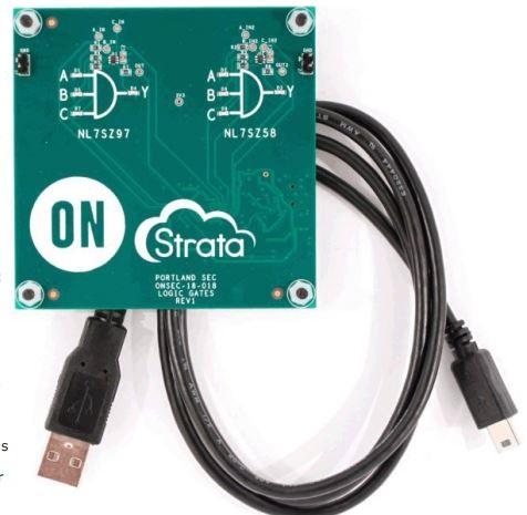 onsemi-STR-LOGIC-GATES-EVK Kits et outils de développement NL7SZ58DFT2G/NL7SZ97DFT2G Gate Development Kit