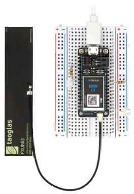 Particle Inc-BRN402KIT RF/Drahtlos-Entwicklungsplatinen und Kits BRN402KIT Particle Inc nRF52840/SARA U201 Bluetooth/Cellular Module RF/Wireless Development Kit - Arrow.com