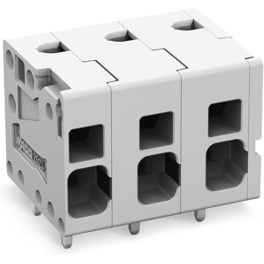 WAGO-2624-1305 Steckverbinder, Klemmenblöcke PCB Terminal Block, 4 mm2, Pin spacing 7.5 mm, 5-pole, Push-in Cage Clamp