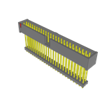 Conn Elevated Shrouded Header HDR 50 POS 2.54mm Solder ST Top Entry Thru-Hole Bulk