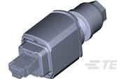 TE Connectivity-4-2120864-1 Steckverbinder, Telefon und Telekommunikation Conn RJ-45 PL 4 POS 1.02mm IDT ST Cable Mount 4 Terminal 1 Port Cat 5e Blister