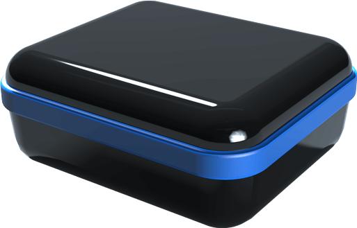 Serpac Electronic Enclosures-CX26ABKABL Boîtes, boîtiers et supports Black Polycarbonate Waterproof Pocket Enclosure with Blue Seal <h4><strong>CALIFORNIA PROPOSITION</strong> ⚠️<strong>65 WARNING</strong>⚠️</h4>