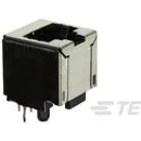 TE Connectivity-6116202-2 Steckverbinder, Telefon und Telekommunikation Conn RJ-45 F 8 POS 1.27mm Press Fit ST Thru-Hole 8 Terminal 1 Port Cat 5 Loose