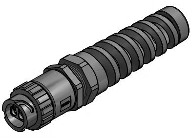 CONEC Elektronische Bauelemente GmbH-17-400123 Connector Power Conn Power F 2 POS Crimp ST Cable Mount 2 Terminal 1 Port