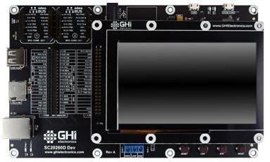 GHI Electronics LLC-SCD-20260D-C Eingebettete Systementwicklungsboards und -kits SC20260B System on Module - SOM Development Kit