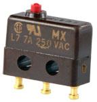 Honeywell-1SX12-T Interruptor de acción ultrarrápida Switch Snap Action N.O./N.C. SPDT Pin Plunger 7A 250VAC 28VDC 1.39N Screw Mount Solder