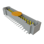 Conn Shrouded Header HDR 30 POS 2mm Solder ST SMD Tube