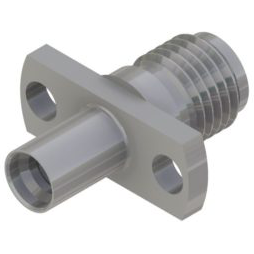 Micro-Mode Products-MADP-2606 Connector RF Conn SMP-SMA Adapter ST Flange Mount M/F Gold