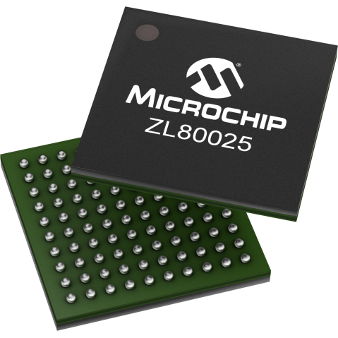 Microchip Technology-ZL80025GGG2 Generatori e sintetizzatori clock Dual Network Synchronous Ethernet PLL