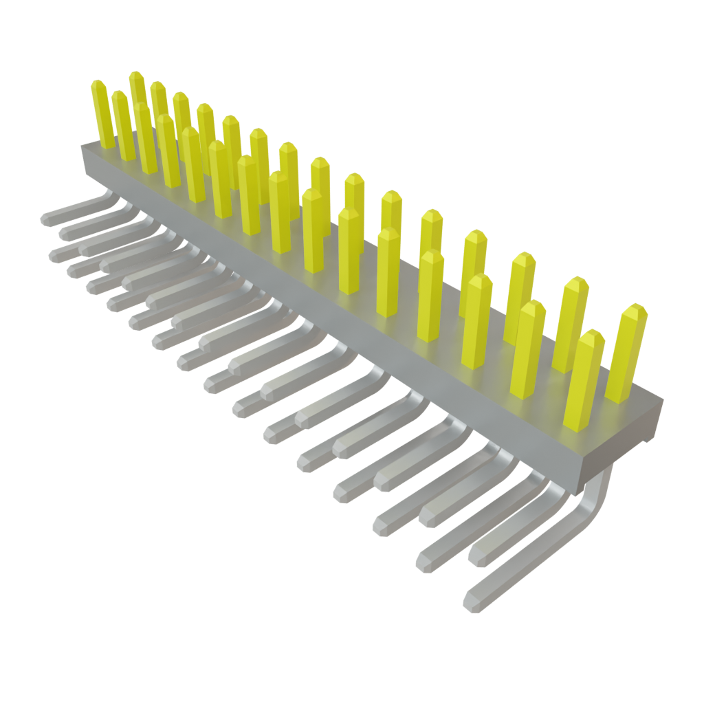 Samtec-TMM-115-01-S-D-RA Steckverbinderleisten und Leiterplattenbuchsen Conn Unshrouded Header HDR 30 POS 2mm Solder RA Side Entry Thru-Hole Bulk