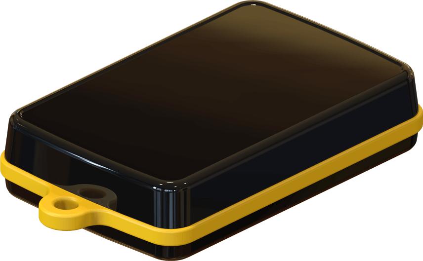 Serpac Electronic Enclosures-CXL62DBKAYL Black Polycarbonate Waterproof Pendant Enclosure with Yellow Seal <h4><strong>CALIFORNIA PROPOSITION</strong> ⚠️<strong>65 WARNING</strong>⚠️</h4>