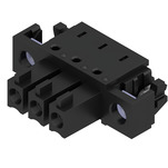 Weidmuller-1028730000 连接器插头及 PCB 插座 Conn Wire to Board F 3 POS 3.81mm Solder RA Side Entry Thru-Hole Box