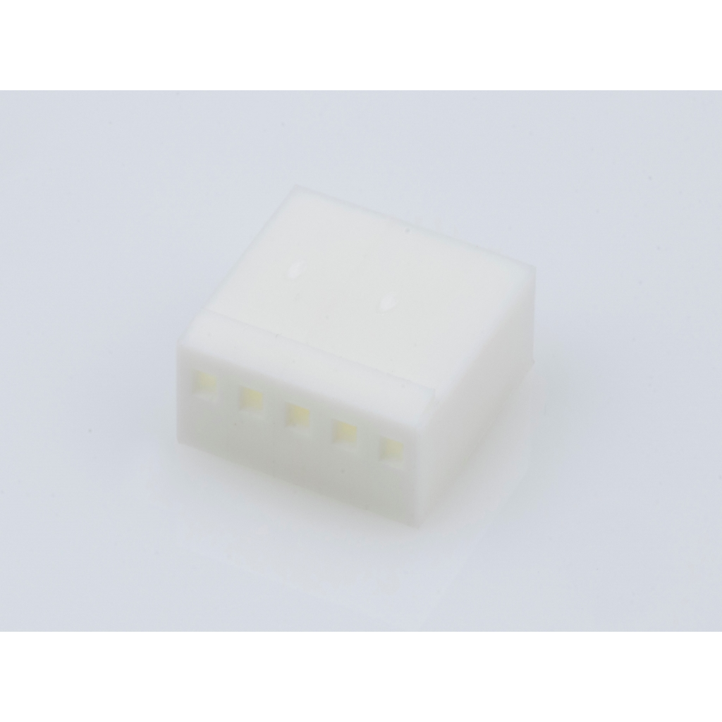 Molex-0010112053 Einzeladersteckverbinder, Gehäuse Conn Housing RCP 5 POS 2.54mm Crimp ST Cable Mount White KK® Bag