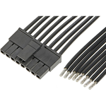 Cable Assembly UL 10002 0.3m 18AWG Wire to Board 8 POS F Crimp Bag