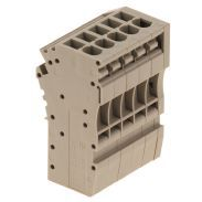 Weidmuller-1865930000 Steckverbinder, Klemmenblöcke Conn Terminal Block F 10 POS Tension Clamp ST Cable Mount 20A