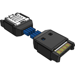 Cable Assembly Twinax 0.304m 34AWG Board to Board to Board to Board PL-PL AcceleRate® Bag