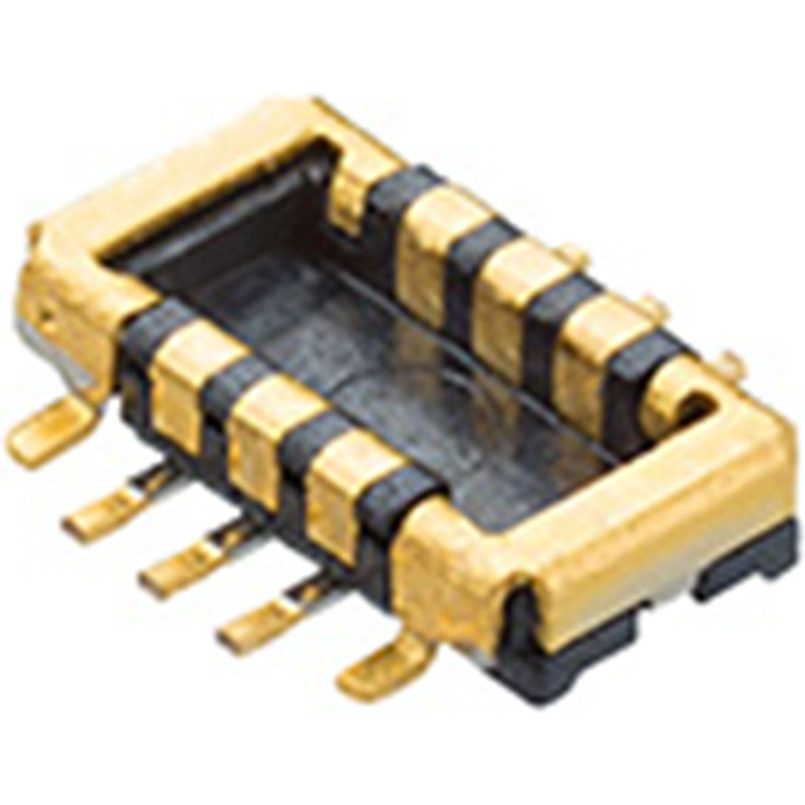 Molex-5054170610 Connector Headers and PCB Receptacles Conn Board to Board HDR 6 POS 0.35mm Solder ST Top Entry SMD SlimStack T/R