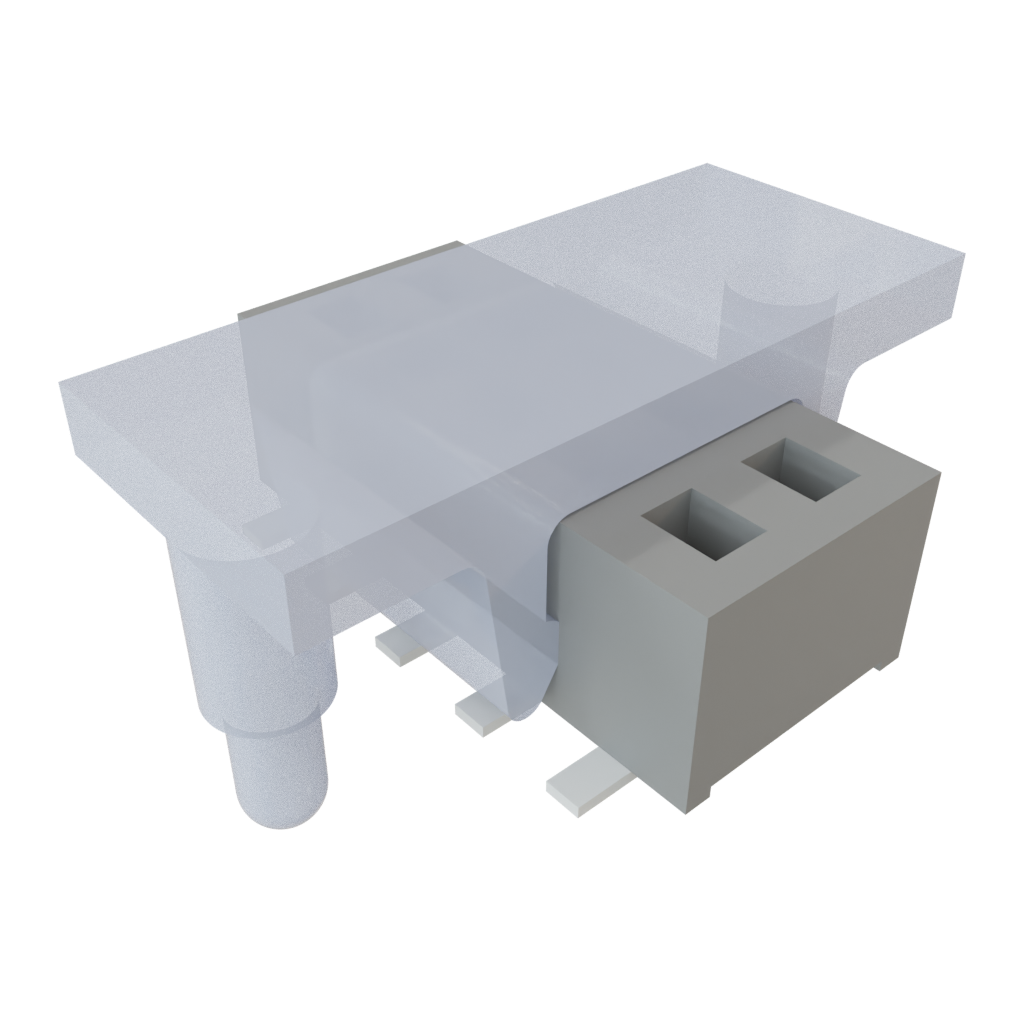 Samtec-CLP-105-02-L-D-BE-PA Cabezales del conector y receptáculos PCB Conn Socket Strip SKT 10 POS 1.27mm Solder ST Bottom Entry SMD TIGER CLAW™ Tray