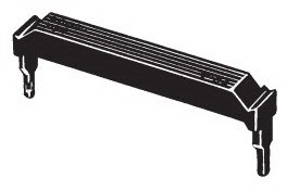 Omron-XG4T1004 Accessoires de raccordement Connector Accessories Strain Relief Straight