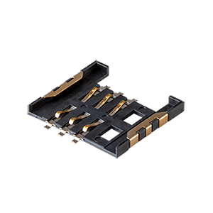 Same Sky (formerly CUI Devices)-SIM-8-B Raccordement de carte mémoire SIM Card Connector