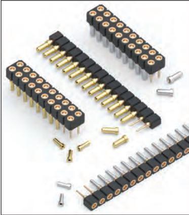 Mill-Max-714-41-256-41-001000 Steckverbinderleisten und Leiterplattenbuchsen Conn Socket Strip SKT 56 POS 2.54mm Solder ST Top Entry Thru-Hole