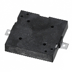 Audio Buzzer Piezo 1Vp-p 25Vp-p 3mA 5Vp-p 80dB Surface Mount Solder Pad T/R