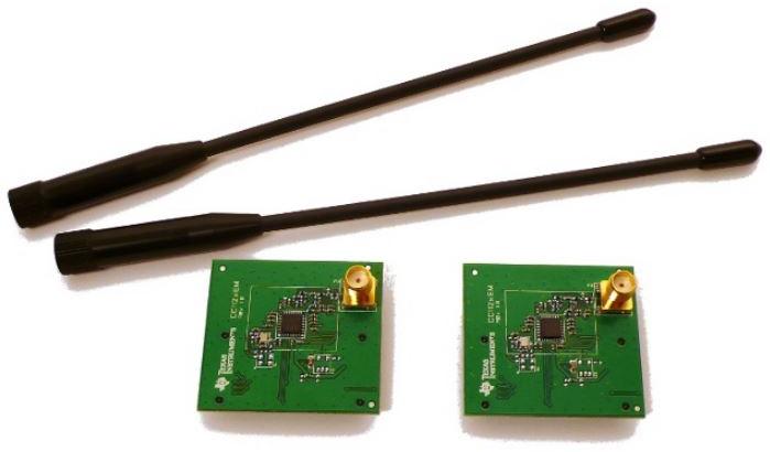 Texas Instruments-CC1120EMK-169 RF/Drahtlos-Entwicklungsplatinen und Kits CC1120 RF Transceiver Evaluation Board