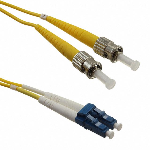 CnC Tech, LLC-913S-2-5-00200-PL Montaje de cables de fibra óptica Cable Assembly Duplex 2m Duplex LC to Duplex ST 2 to 2 POS