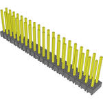 Conn Unshrouded Header HDR 40 POS 2.54mm Solder ST Top Entry Thru-Hole Bulk