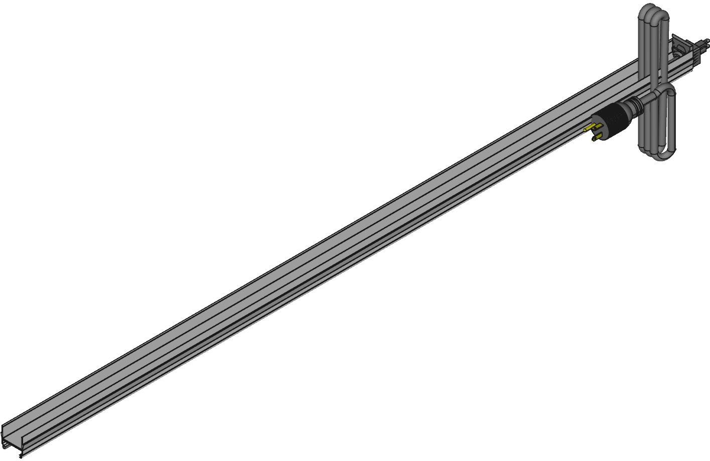 Hammond Manufacturing-1589H48F116 Unità di distribuzione dell’alimentazione 20 Amp Vertical Rackmount Outlet Strip