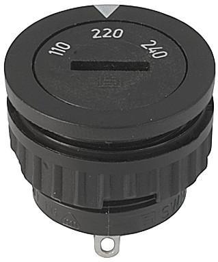 SCHURTER-0033.4008 Commutateur Switch Selector N.O./N.C. SP3T 60° Slotted Spindle 10A 250VAC Solder Panel Mount