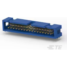 TE Connectivity-3-1761605-1 Cabezales del conector y receptáculos PCB Conn Shrouded Header (4 Sides) HDR 34 POS 2.54mm Solder RA Side Entry Thru-Hole Package