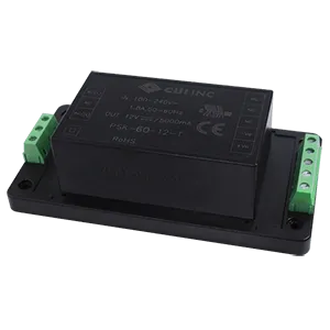CUI Inc-PSK-60-5-T AC-DC-Spannungsversorgung AC/DC Power Supply Single-OUT 5V 10A 50W 8-Pin Tray