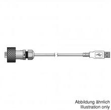 CONEC Elektronische Bauelemente GmbH-17-200511 Cable Assembly USB Cable Assembly USB 2m USB Type A to USB Type A 4 to 4 POS M-M IDT-IDT 24AWG/28AWG
