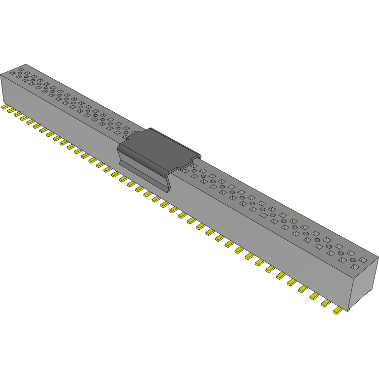 Samtec-MLE-140-01-G-DV-P Embases de raccordement et réceptacles PCB Conn Socket Strip SKT 80 POS 1mm Solder ST Top Entry SMD Tube