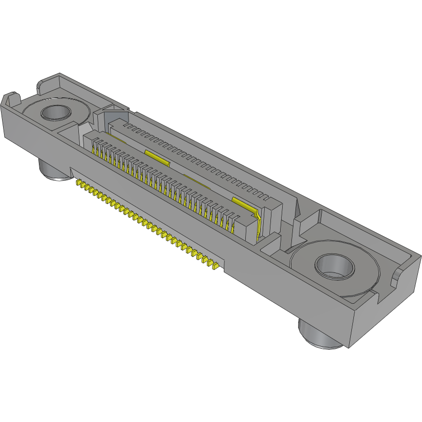 Samtec-QSH-030-01-F-D-A-RT1-TR Piastre connettori e prese PCB Conn Micro High Speed Socket Strip SKT 60 POS 0.5mm Solder ST Top Entry SMD Q Strip® T/R