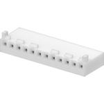 Conn Housing F 12 POS 3.96mm Crimp ST Cable Mount Natural KK® Bag