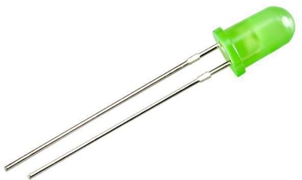 QT-Brightek Corporation-QBL8AG60D LED LED Uni-Color Green 2-Pin T-1 3/4 Bulk