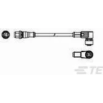 Sensor Cable1.5m 22AWG M12 Circular to M12 Circular 3 to 3 POS PL-SKT Box
