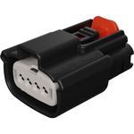 Conn Housing RCP 4 POS 3.5mm Crimp ST Cable Mount Black MX 150™ Carton