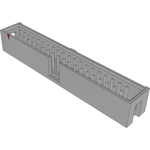 Conn Shrouded Header (4 Sides) HDR 40 POS 2.54mm Solder ST Top Entry Thru-Hole Bulk