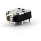 Switchcraft-35RAPC2AHN2 音频及视频连接器 Conn 3.5MM Mono Jack F 2 POS Solder RA Thru-Hole 2 Terminal 1 Port