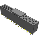 Conn Socket Strip SKT 26 POS 2.54mm Solder ST SMD T/R