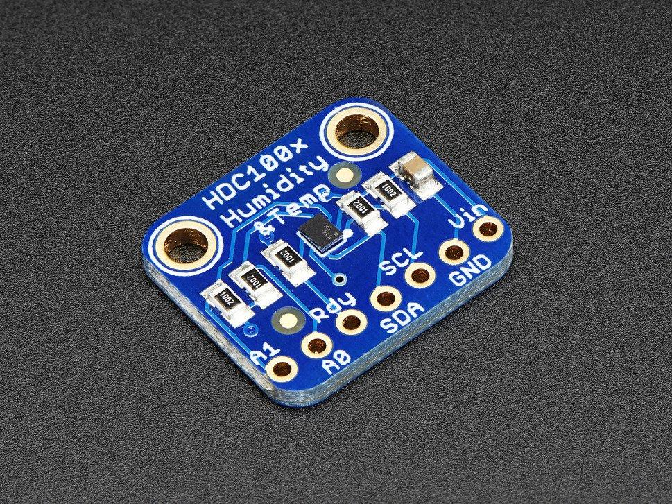 Adafruit Industries-2635 Sensor Development Boards und Kits HDC1008 Temperature Humidity Sensor Breakout Board