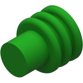 Aptiv-10730124 Connector Accessories Connector Accessories Cavity Plug Straight Silicone Green